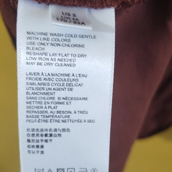 Anthropologie Strappy Brown Bead Embellished Cotton Blend Cami S Boho Y2K - Picture 4 of 5